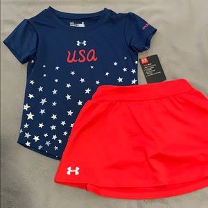 Under armour 2 piece tennis set